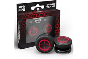 ProFPS Thumbsticks per Controller PS5 / PS4 Joystick: Precisione Migliorata, Comfort e Grip per Gaming Avanzato - PlayStation 5 & Gaming Accessori - Accessori Gaming Playstation Essenziali