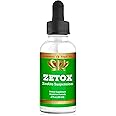 Zeo Health ZETOX | Easy to Take Liquid Zeolite Suspension with B-12 & D3 | Natural Energy & Immune System Booster That Supports Daily Detox & Optimal pH | Max Absorption Alkaline Drops (60 Servings)