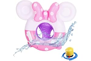 ANYINGKAI Anyinkai koło do pływania dla niemowląt, nadmuchiwane koło do pływania, pomoc w pływaniu dla niemowląt, zabawka do pływania