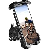 Amazon Brand - Eono Fahrrad Handyhalterung, 360 Drehung Verstellbare Handyhalter für Motorrad: Universale Abnehmbare Outdoor