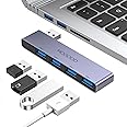 Mini Hub USB 3 Ports - 1 Port USB 3.0 (5Gbps) + 2 Ports USB 2.0 - Compact Et Plug & Play