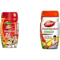 Dabur Chyawanprash - 500 g (Get 75g Free) & Dabur Chyawanprakash sugar free - 500 g