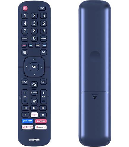 ALLIMITY Telecomando Universale Sostitutivo Per TV Hisense 4K UHD Modelli H43B7300 H55B7510 H65B7300 E Più - 2