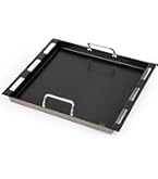 Plancha Deluxe Weber Pour Genesis II 57x40cm - Remplace Grille Fonte, Cuisson Parfaite Viandes Légumes Fruits De Mer