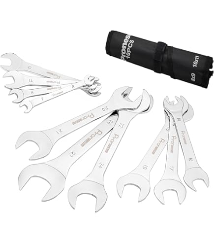 Chiave A Bocca Sottile 22mm X 24mm - Doppia Estremit&agrave; Per Spazi Stretti E Dadi Sottili