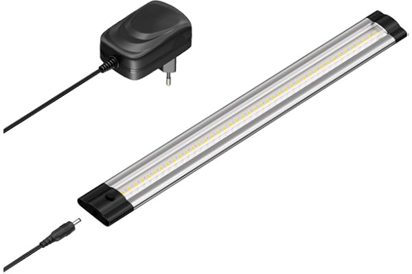 parlat Luminaire d'agencement LED SIRIS avec bloc d'alimentation, plat, 30cm, 368lm, blanc chaud