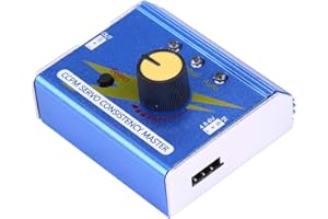 Yanmis Servo Tester, Multi CCPM Servo Consistency Master Motor Tester Durable ESC Checker per RC Plane Car Boat, Metal Servo Tester