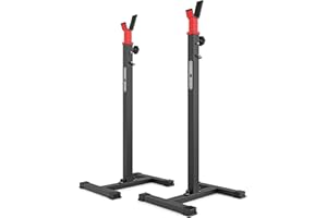 Marbo Sport Soporte de mancuernas con altura ajustable Soporte de barra para par de barras MS-S101