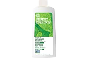 Desert Essence Mouthwash - Tea Tree U/Care Mint - 16 Fl Oz