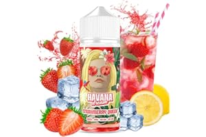 E-Liquid STRAWBERRY QUEEN | 100ML TPD | HAVANA DREAM STRAWBERRY QUEEN | Sin Nicotina: 0MG | E-Liquido para Cigarrillos Electronicos - E Liquidos para Vaper 70/30