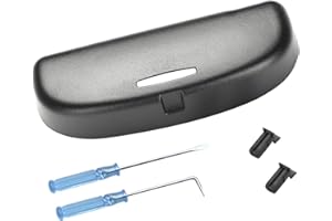 RUIYA Porta Occhiali Compatibile con BMW X1 X3 X5 X7 1er 3er 5er 7er 2010-2024, Portaocchiali X1 U11 X5 G05 X7 G07 1er F40 Custodie Occhiali Porta Occhiali da Sole Auto Custodia per Occhiali