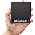 KharWette Coffee Scale with Timer for Pour Over Espresso Type-C Rechargeable Smart Kitchen Sacle Auto Off LED Display with Waterproof pad 2000 Grams Black (Black, Mini)