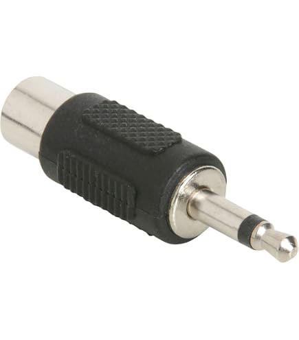 Fancasee Confezione da 2 cavi per altoparlanti RCA maschio connettore