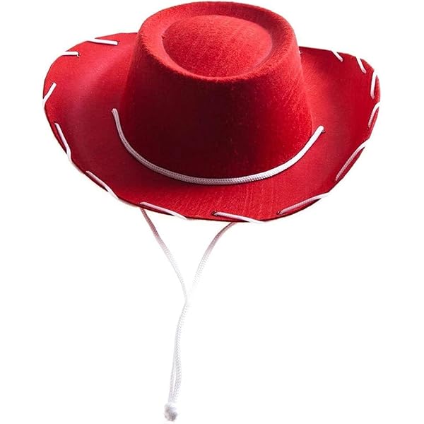 Chapeau Cowboy Marron En Mousse Rigide - Déguisements Pour Enfant - Se