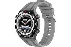 Tyogeephy Silikonowy pasek do zegarka Huawei WATCH Ultimate/GT3 SE, silikonowy pasek do zegarka 22 mm, sportowy pasek do Huawei Watch Buds/Watch 3 pro new/GT3 PRO 46 mm/GT Runner/GT3 46 mm, 22mm