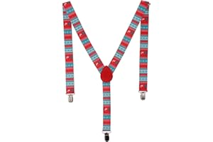 Folat 63784 Bretelles - Fairisle - Cozy Christmas Couleurs de Noël - Accessoire Noël, De Noël Photo Accessoires de fête