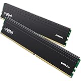 Crucial Pro RAM 32GB (2x16GB) DDR4 3200MT/s (o 3000MT/s o 2666MT/s) Kit de Memoria de Escritorio CP2K16G4DFRA32A