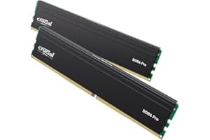 Crucial Pro RAM 32GB (2x16GB) DDR4 3200MT/s (o 3000MT/s o 2666MT/s) Kit de Memoria de Escritorio CP2K16G4DFRA32A