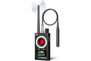 LVOZIZE Hidden Camera Detectors, 4 in1 Detector - Anti Spy Detector/Anti Listening Devices/Anti GPS Tracker Detector/Anti Eavesdropping Devices, RF Detector in Office Car or Meeting or Hotel
