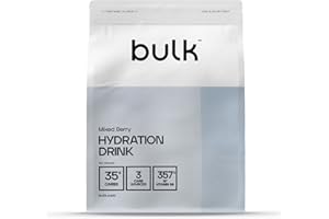 Bulk Hydration Powder, Sports Drink, Mixed Berry, 500 g, Packaging May Vary