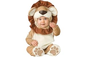 Generique - Löwen-Babykostüm Tierkostüm für Babys beige-braun 74/80 (12-18 Monate)