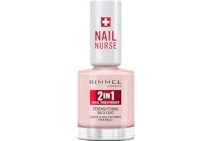 ‎RIMMEL Rimmel London Nail Nurse 2 w 1 Base Coat & Strengthener