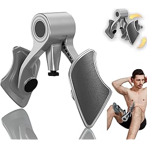 calldrishe Floor Muscle Trainer Exerciser Bladder Control Device with 360 Rotating Baffle Hip Trainer Correction Thigh Master Muscle Fitness Equipment Pelvic Floor Exerciser Device Home Office Fitness