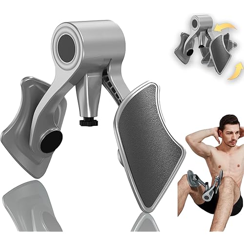 calldrishe Floor Muscle Trainer Exerciser Bladder Control Device with 360 Rotating Baffle Hip Trainer Correction Thigh Master Muscle Fitness Equipment Pelvic Floor Exerciser Device Home Office Fitness