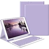 UnDePlus Huawei Matepad 11.5in&ccedil; / Air 11.5in&ccedil; / PaperMate ile uyumlu Kılıf Kablosuz Klavyeli Case Mobax Lavendery Gray