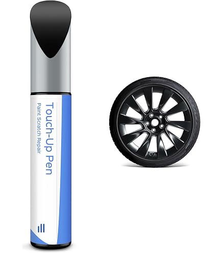 Kit Réparation Rayures Jantes Noires Pour Voiture - Stylo Remplissage Peinture Noir - Pour Jantes Aluminium/fer/acier - Séchage Rapide, Imperméable