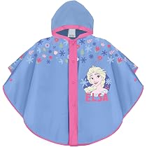 Mantello Antipioggia Bambini Impermeabile Bambini Vicloon In EVA | Poncho Pioggia Riutilizzabile Con Cappuccio | Per Ragazzi E Ragazze 120-150cm Tuta Impermeabile Bambina - 9