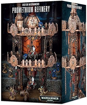 GAMES WORKSHOP 99120199062" Warhammer 40000 Promethium Refinery Miniature
