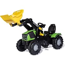 Tracteur à Pédales Avec Pelle Mobile Pour Enfants - Capacité 50 Kg, Siège Réglable, Klaxon - 5