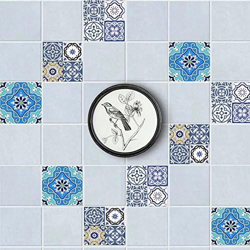 DIY Tile Stickers 20PCS Tiles Stickers Decorative Wall Stick Bathroom &amp; Kitchen Stick Home Decor 8x8 inches