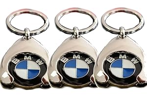 BMW 80272446749 breloczek do kluczy, żeton na zakupy, 1, 2, 3, 4, 5, 6, 7, X1, X2, X3, X4, X5, X6 (3)