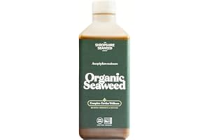SEA-CHEM The Shropshire Seaweed Company - Certified Organic Plant Food & Lawn Feed - Promotes Growth, Enhances Roots & Soil Health. Sustainably Sourced from Ireland Liquid Organic Seaweed Fertilizer 1L