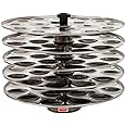 HAZEL Idli Maker Stainless Steel | Mini Idli Maker Set of 5 | Idli Stand for 18 Idlis Per Plate
