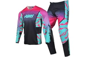 Willbros Motocross Jersey Pants Combo Mens Dirt Bike MX Gear Set Women Offroad Riding Adult Racewear