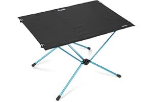 Helinox Table One Hardtop Large | La Plus Grande stabilité d'un Plateau Dur Rend Cette Table de Voyage très compacte exceptionnellement Polyvalente (Black)