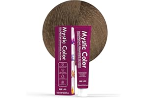 CAPELLO POINT Mystic Color - Coloration Cheveux - Crème Colorante Permanente à l'Huile d’Argan et au Calendula - Coloration Longue Durée - Couleur Blond 7-100ml