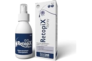 INNOVET Retopix Spray Soluzione dermatologica lenitiva e igienizzante per Cani e Gatti, in Caso di Secrezioni Oleose ed Arrossamenti - Confezione 100 ml Spray No Gas