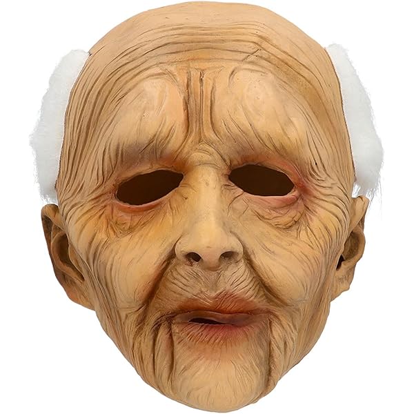 Holografisch Alien Gezichtsmasker met Kap Halloween
