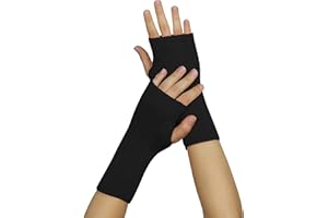 banora Armstulpen/Pulswärmer mit Daumenloch für Damen und Herren in der Naturqualität mit Schurwolle kbT und Seide