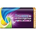 Pro Ease Day & Night Sanitary Pads Combo Pack | Pack of 20 Pads | Sanitary Pads for Women| 2X Absorption* | Bigger Pads | Better Protection at Night | Secure Sticking Pads