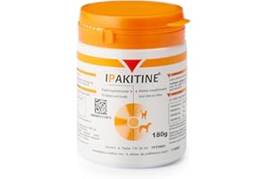 VETOQUINOL Ipakitine Phosphate Reducer Aiding Kidney Function (Size: 180g Pot)