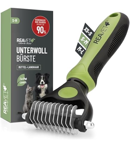 ReaVET Vachtverzorging Profi-Set voor Honden & Katten (6-delig