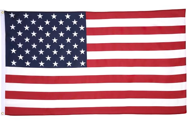 AZ FLAG - Drapeau Etats-Unis - 250x150 cm - Grand Drapeau Américain - Usa 100% Polyester Avec Oeillets Métalliques Intégrés - Pavillon 300 g
