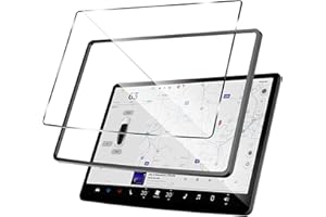 ShowEv para Tesla Model 3/Y Protector de Pantalla, de Cristal Templado, 9h, Resistente a arañazos y Golpes (Mate)