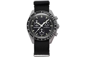 BBZ correa nylon 20mm Compatible con Omega X Swatch Moon Watches Men Women，Vivoactive 3, Forerunner 245/645, Vivomove HR, Galaxy Watch