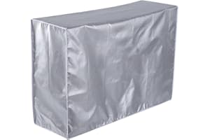 GARSENT Funda para Aire Acondicionado, Cubierta Exterior Protectora Antirresbaladiza Impermeable del Aire Acondicionado para el Hogar,Protectora para Aire Acondici(80*26*57)